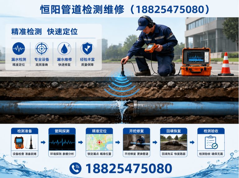 广东管道漏水检测展示图